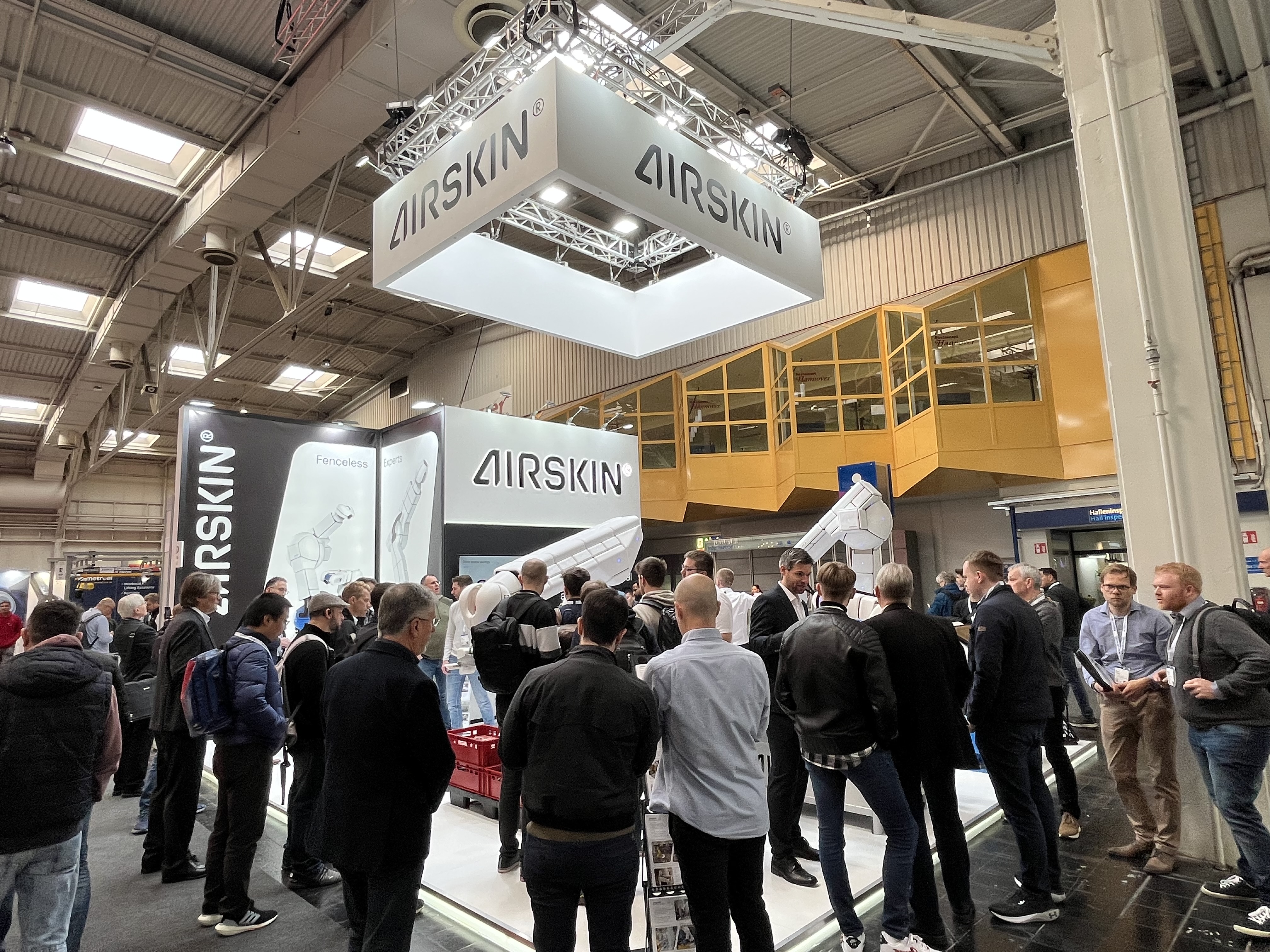 AIRSKIN booth at HMI 2024